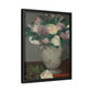 Manet, Édouard - Peonies (1864) - Matte Canvas, Framed