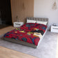 Matisse, Henri - The Dessert Harmony in Red (1908) - Microfiber Duvet Cover