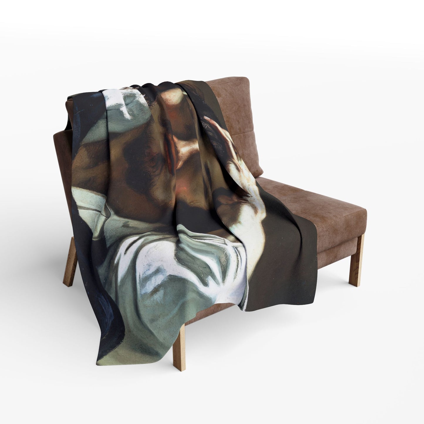 Courbet, Gustave - The Desperate Man (1843) - Arctic Fleece Blanket