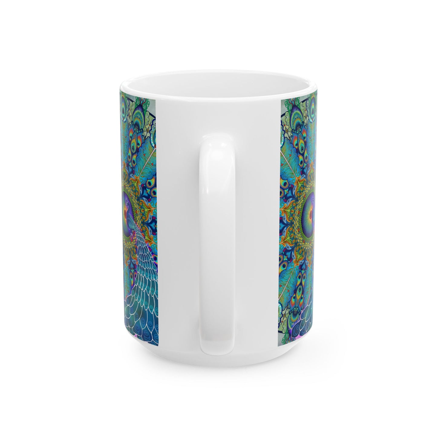 Pacio, Adam - Melek Taus Mandala - Ceramic Mug