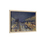 Pissarro, Camille - The Boulevard Montmartre At Night (1897) - Matte Canvas, Framed