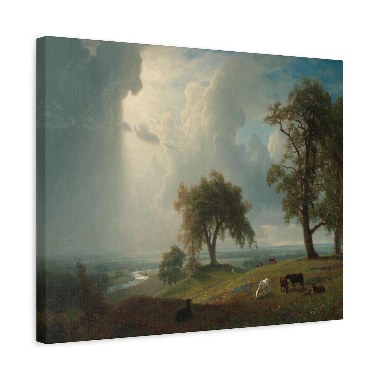 Bierstadt, Albert - California Spring (1875) - Canvas Block, unframed