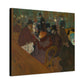 Lautrec, Henri - At the Moulin Rouge (1892) - Canvas Block, unframed