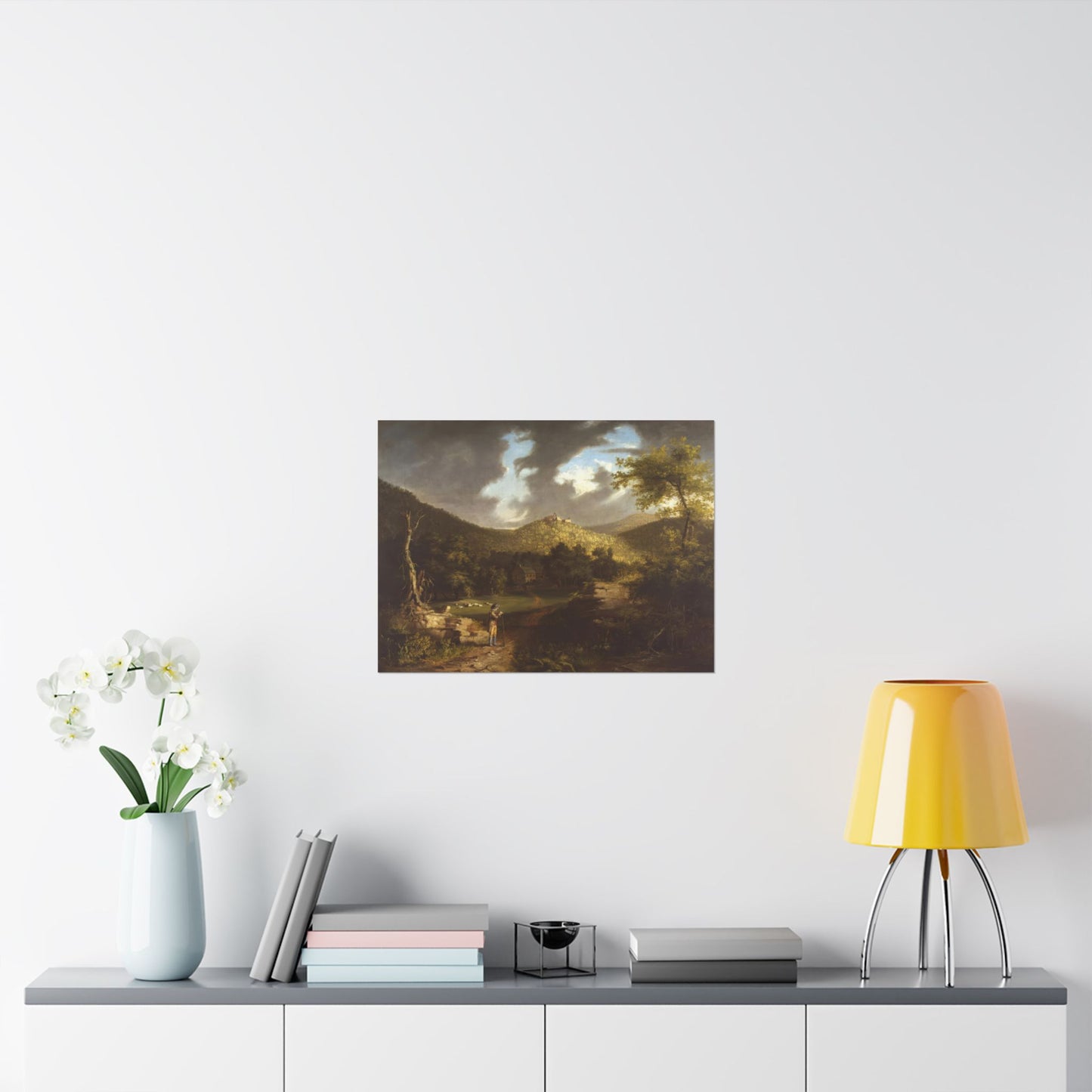 Cole. Thomas - View of Fort Putnam (1825) - Satin Posters
