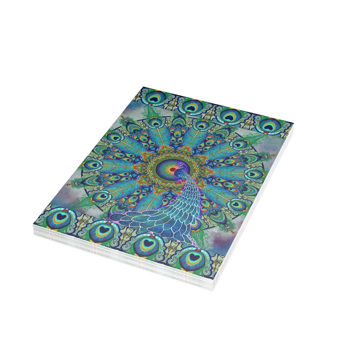 Pacio, Adam - Melek Taus Mandala - Postcard Bundles with Envelopes Included