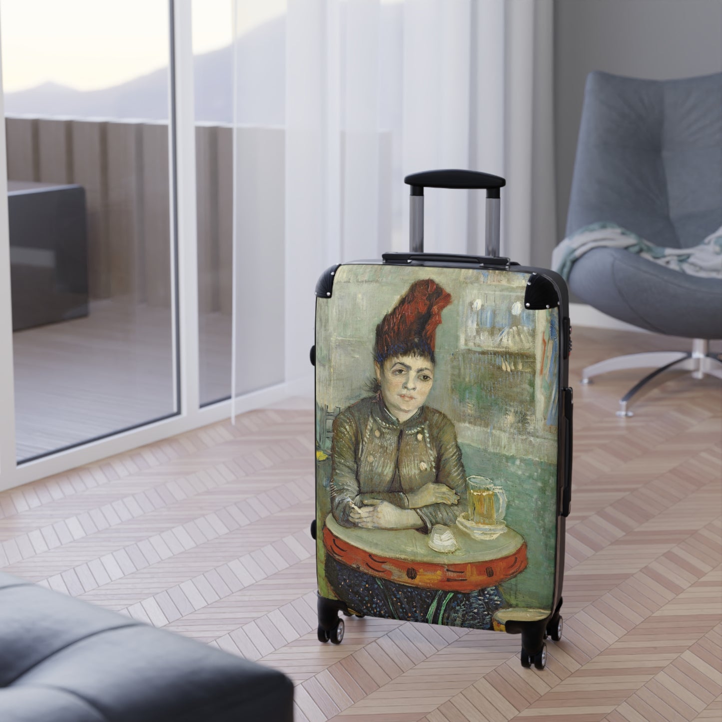 Van Gogh, Vincent - Agostina Segatori Sitting in the Café du Tambourin (1887) - Suitcase