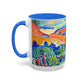 Derain, André - Mountains at Collioure (1905) - Colorful Accent Mugs