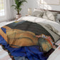 Filiger, Charles - The Recumbent Christ (1895) - Arctic Fleece Blanket