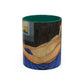 Filiger, Charles - The Recumbent Christ (1895) - Colorful Accent Mugs