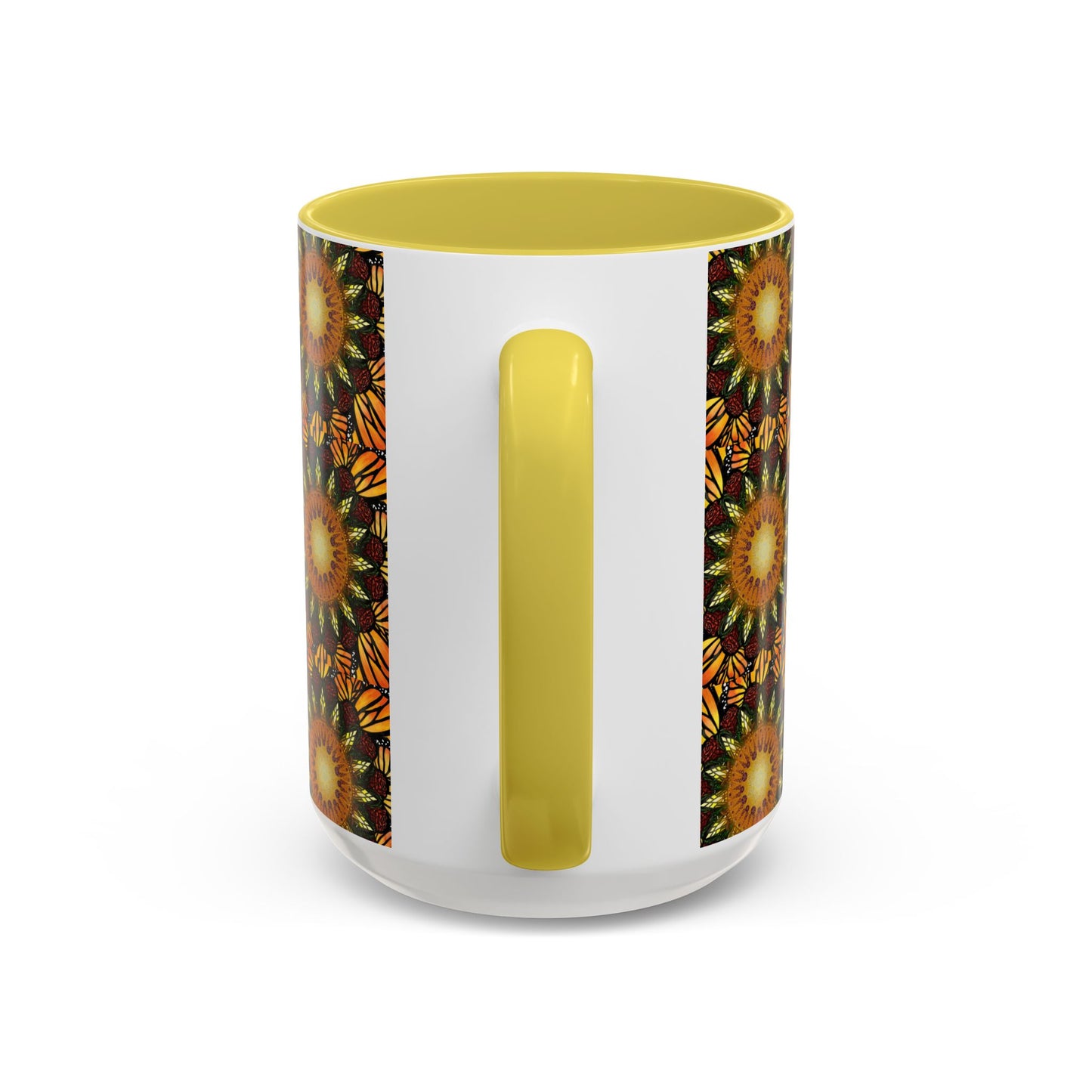 Pacio, Adam - Monarch Butterfly Mandala - Colorful Accent Mugs