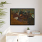 Toulouse-Lautrec, Henri - At the Moulin Rouge (1892) - Matte Canvas, Framed