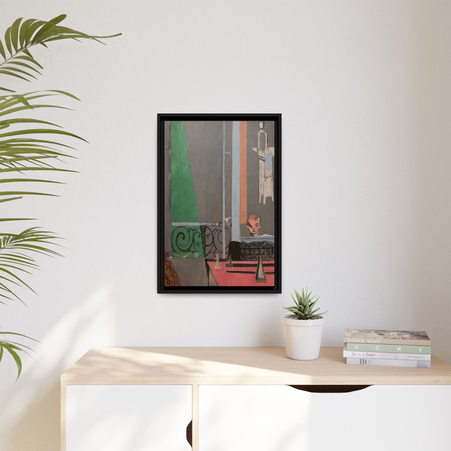 Matisse, Henri - Piano Lesson (1916) - Matte Canvas, Framed