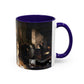 Courbet, Gustave - The Painter’s Studio (1855) - Colorful Accent Mugs