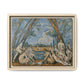 Cézanne, Paul - The Large Bathers (1906) - Matte Canvas, Framed