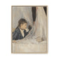 Morisot, Berthe - The Cradle (1872) - Matte Canvas, Framed