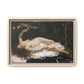 Courbet, Gustave - Woman with a Parrot (1866) - Matte Canvas, Framed
