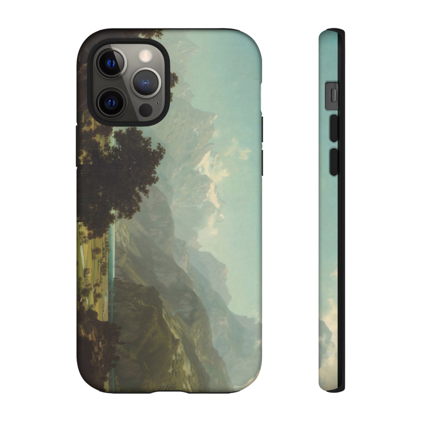 Bierstadt, Albert - Lake Lucerne (1858) - Tough Phone Cases