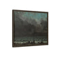 Courbet, Gustave - The Sea (1865) - Matte Canvas, Framed