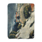 Cézanne, Paul - L’Estaque, Melting Snow (1870) - Sherpa Fleece Blanket