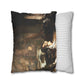 Courbet, Gustave - The Painter’s Studio (1855) - Suede Square Pillowcase