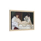 Manet, Édouard - Olympia (1870) - Matte Canvas, Framed