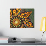 Monarch Butterfly Mandala - Acrylic Block