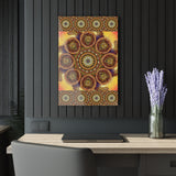 Lion Summer Mandala - Acrylic Block