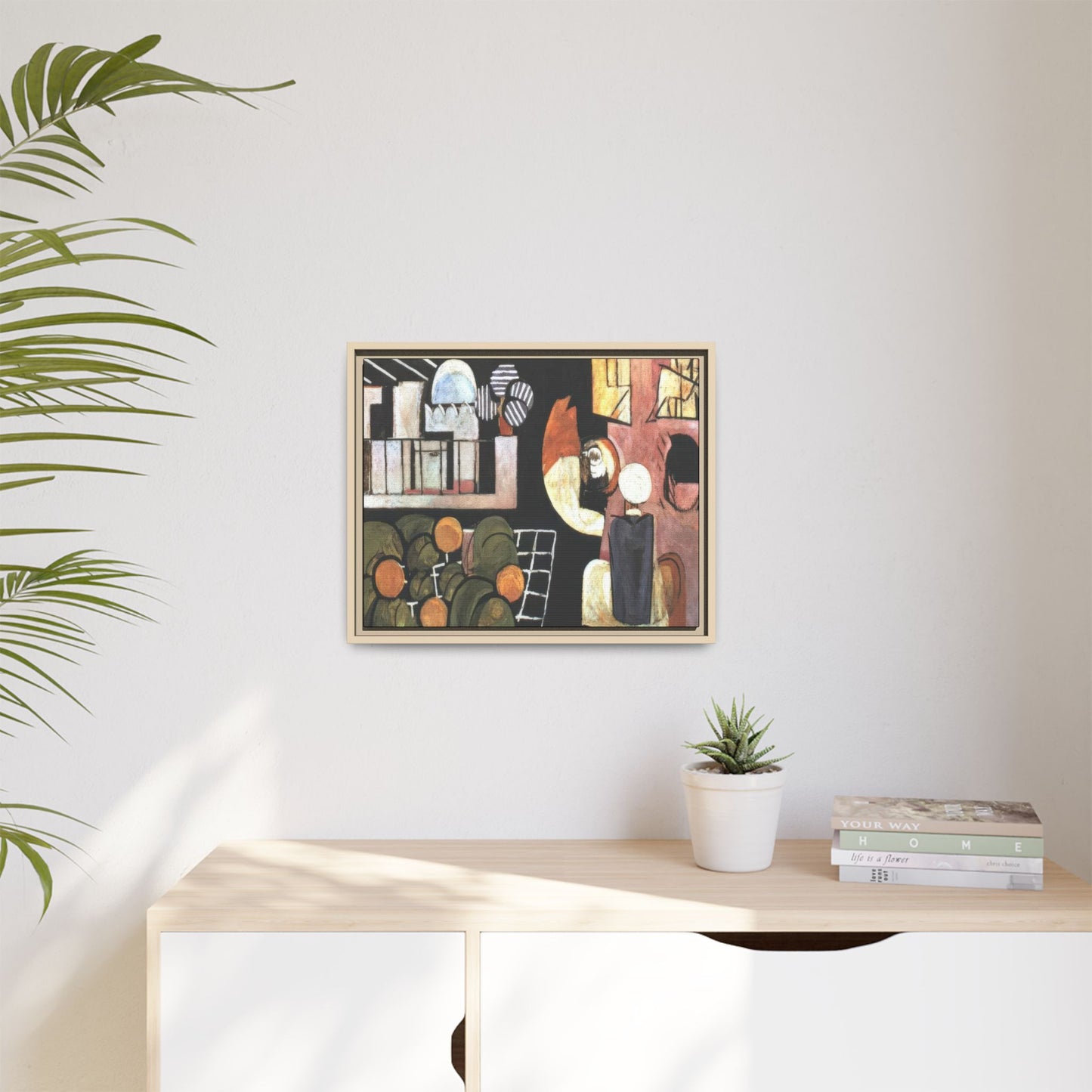 Matisse, Henri - The Moroccans (1916) - Matte Canvas, Framed