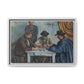 Cézanne, Paul - The Card Players (1892) - Matte Canvas, Framed