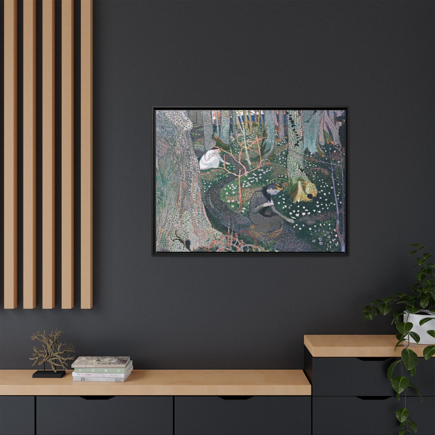 Denis, Maurice - April (1892) - Matte Canvas, Framed