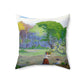 Ranson, Paul - Picking Flowers (1890) - Suede Square Pillow