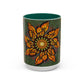 Pacio, Adam - Monarch Butterfly Mandala - Colorful Accent Mugs