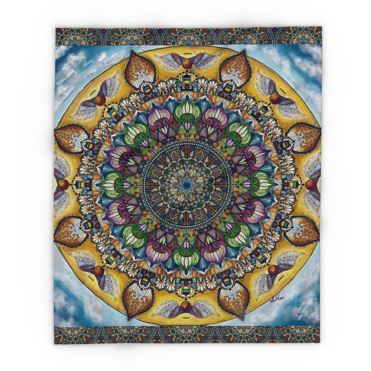 Celestia Mandala - Arctic Fleece Blanket