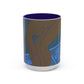 Ranson, Paul - The Blue Bather (1891) - Colorful Accent Mugs