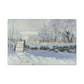 Monet, Claude - The Magpie (1868) - Canvas Block, unframed