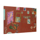 Matisse, Henri - The Red Studio (1911) - Canvas Block, unframed