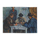 Cézanne, Paul - The Card Players (1892) - Arctic Fleece Blanket