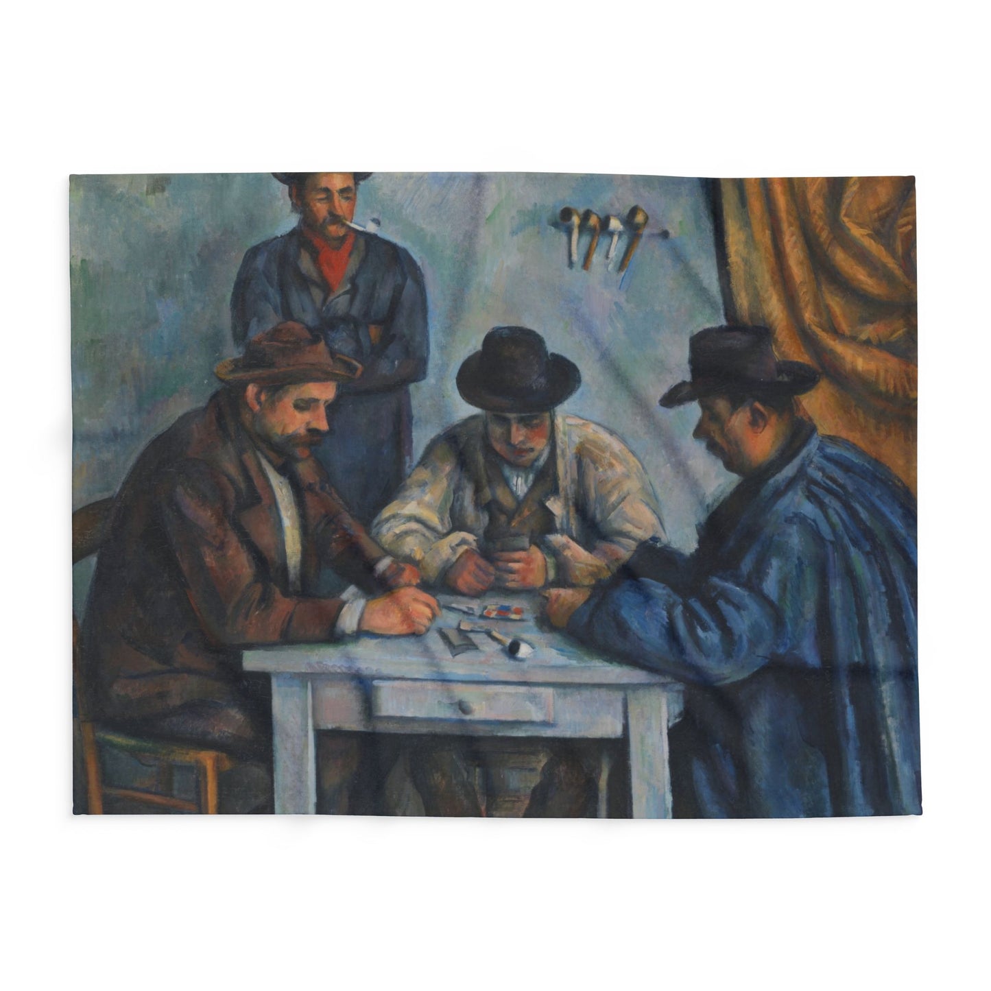 Cézanne, Paul - The Card Players (1892) - Arctic Fleece Blanket