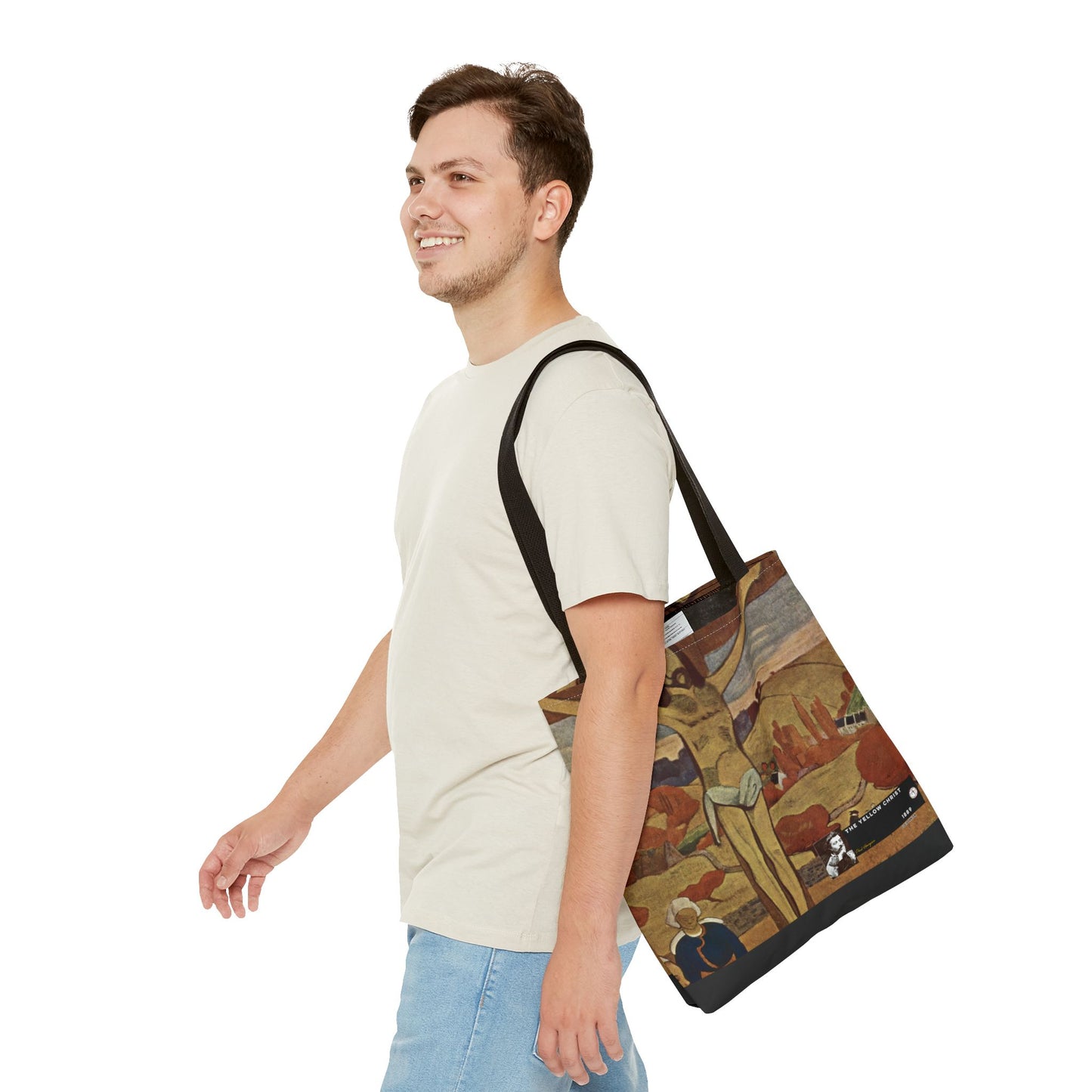 Gauguin, Paul - The Yellow Christ (1889) - Tote Bag
