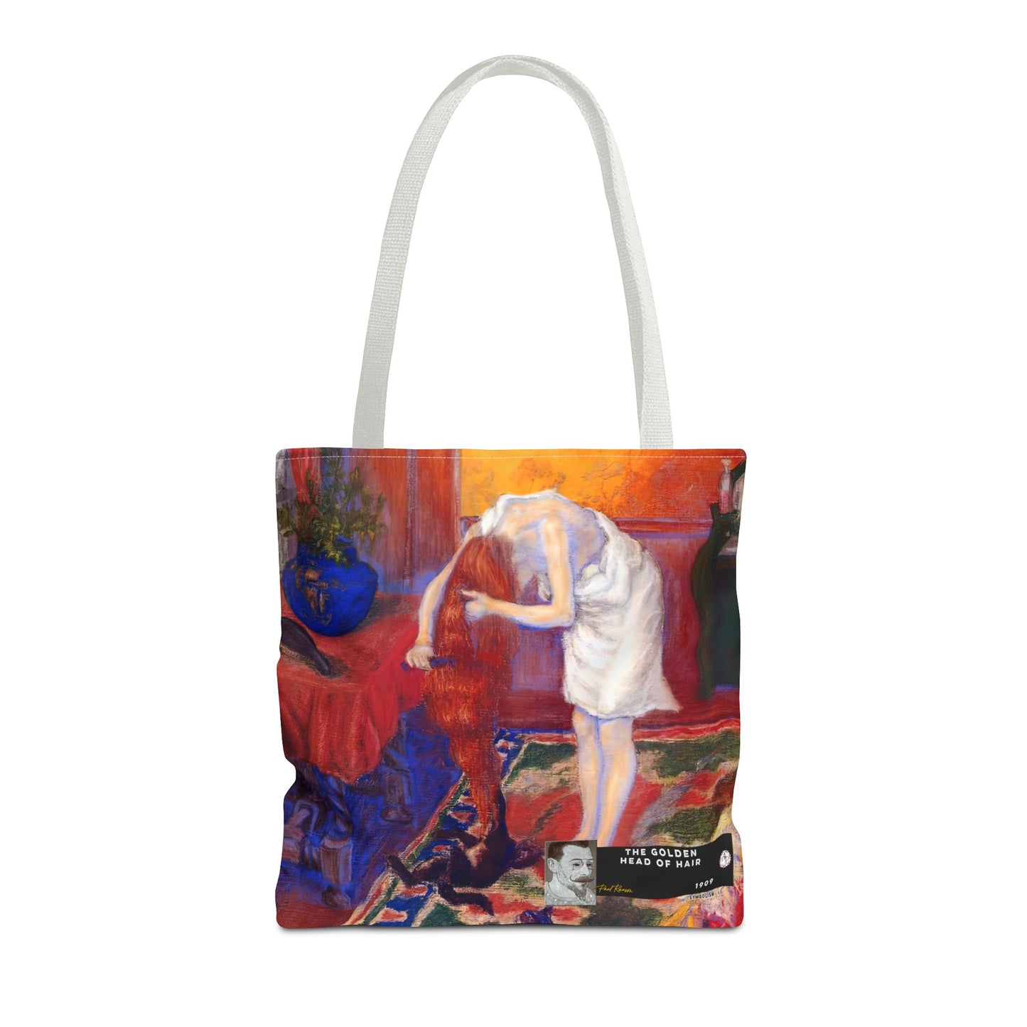 Ranson, Paul - The Golden Head of Hair (1909) - Tote Bag