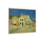 Van Gogh, Vincent - The Yellow House (1888) - Matte Canvas, Framed