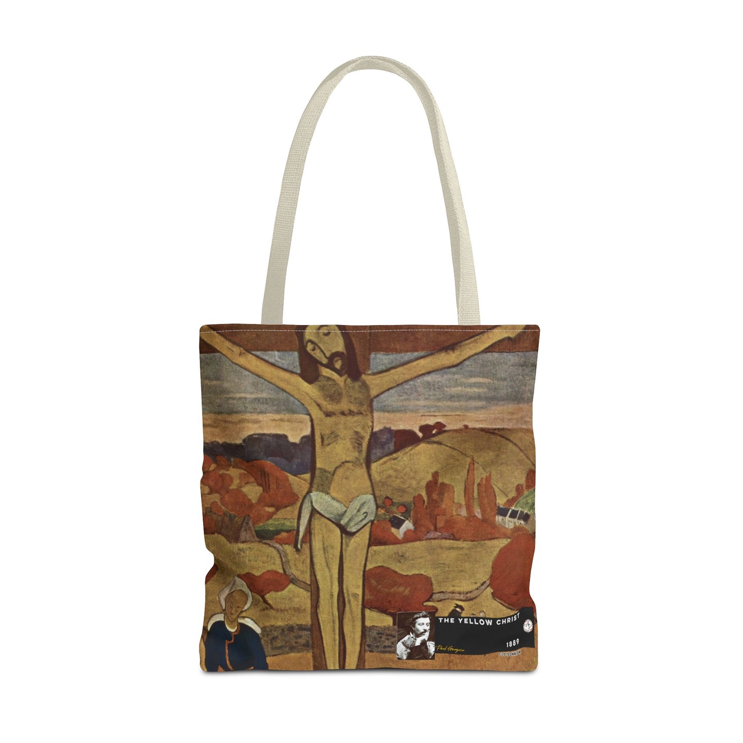 Gauguin, Paul - The Yellow Christ (1889) - Tote Bag