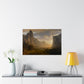 Bierstadt, Albert - Looking Down Yosemite Valley (1865) - Satin Posters