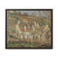 Pissarro, Camille - Red Roofs, Corner of a Village in Winter (1877) - Matte Canvas, Framed