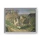 Cézanne, Paul - The House of the Hanged Man, Auvers-sur-Oise (1874) - Matte Canvas, Framed