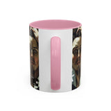 Courbet, Gustave - The Desperate Man (1843) - Colorful Accent Mugs