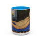 Filiger, Charles - The Recumbent Christ (1895) - Colorful Accent Mugs