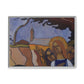 Filiger, Charles - Virgin and Two Angels (1895) - Matte Canvas, Framed