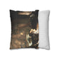 Courbet, Gustave - The Painter’s Studio (1855) - Suede Square Pillowcase