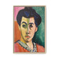 Matisse, Henri - The Green Stripe (1905) - Matte Canvas, Framed